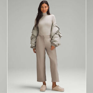 Lululemon Wundermost Ultra-Soft Nulu Turtleneck Bodysuit Riverstone XS NWT